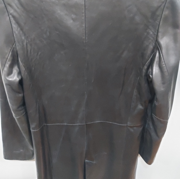 Black leather jacket. Purchased in Soho , NY boutique. - Picture 3 of 3